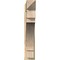 Ekena Millwork Merced Arts & Crafts Rough Sawn Outlooker, Douglas Fir, 8"W x 42"D x 42"H OUT08X42X42MRC03RDF - alternate 3